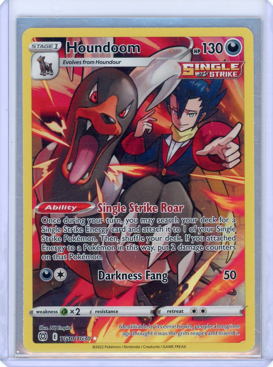 Houndoom - SWSH09: Brilliant Stars Trainer Gallery - TG10 -