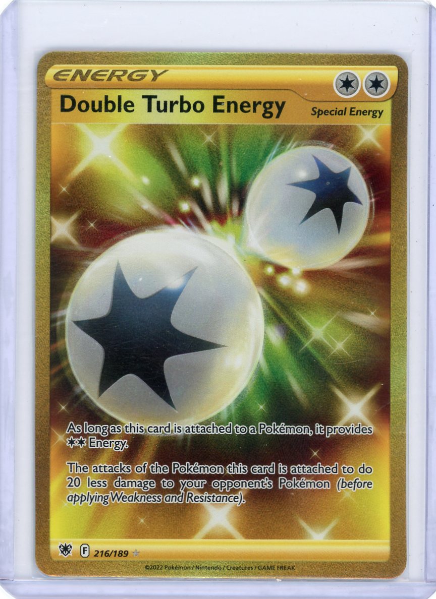 Double Turbo Energy (Secret) - SWSH10: Astral Radiance 216/189