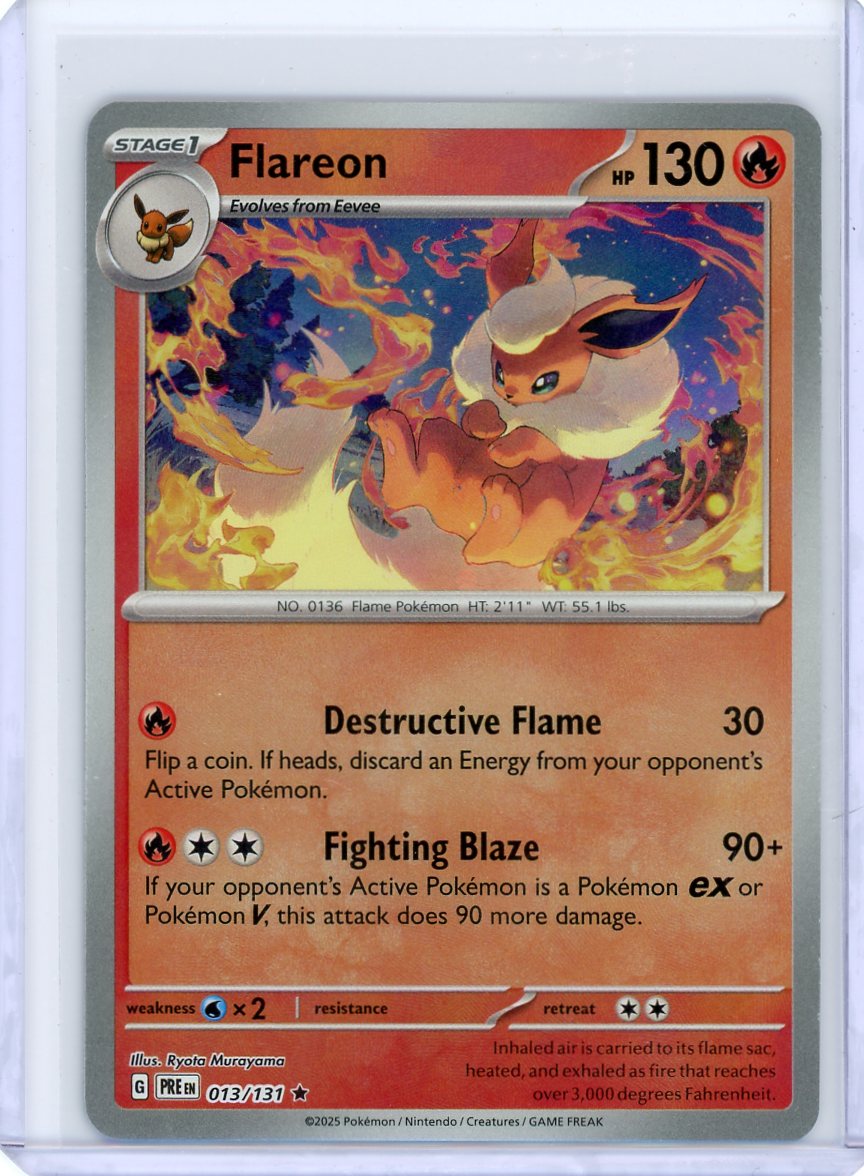 Flareon (Master Ball Pattern) - SV: Prismatic Evolutions