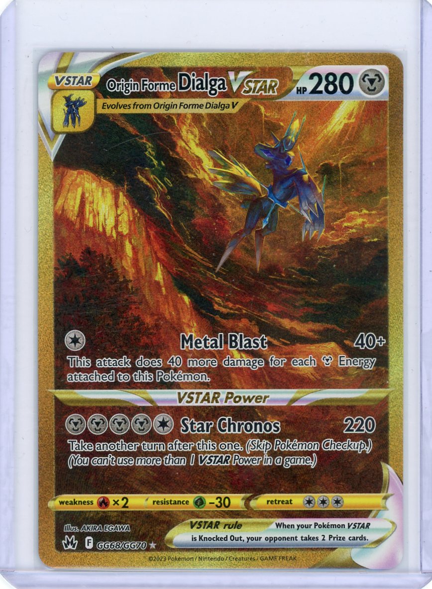 Origin Forme Dialga VSTAR (Secret) - Crown Zenith: Galarian Gallery