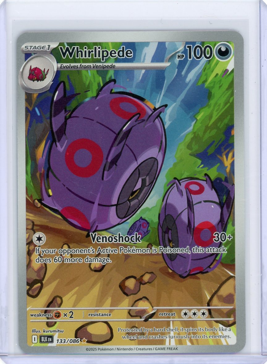 Whirlipede - 133/086 - SV: Black Bolt