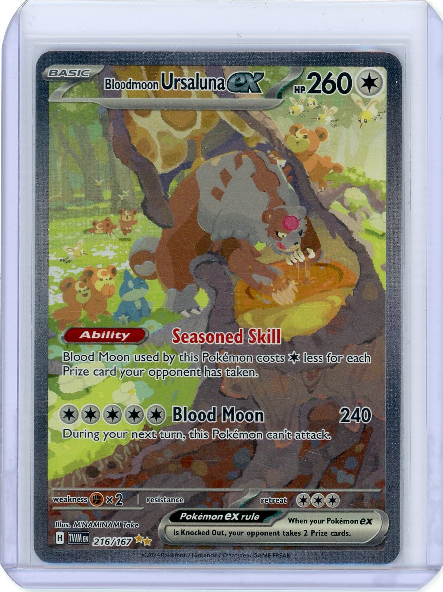 Bloodmoon Ursaluna ex - 216/167 - SV06: Twilight Masquerade