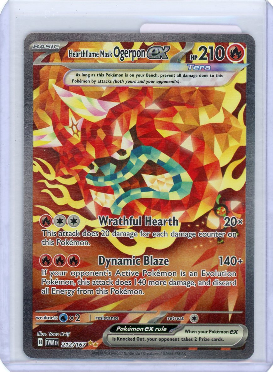 Hearthflame Mask Ogerpon ex - 212/167 - SV06: Twilight Masquerade