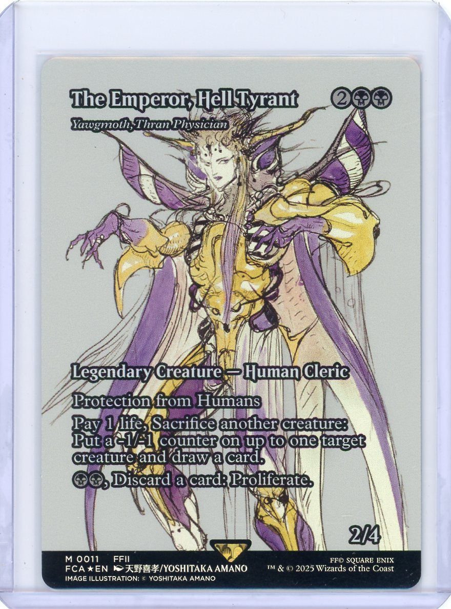 The Emperor, Hell Tyrant - Yawgmoth, Thran Physician (Showcase) - FINAL FANTASY: Through the Ages