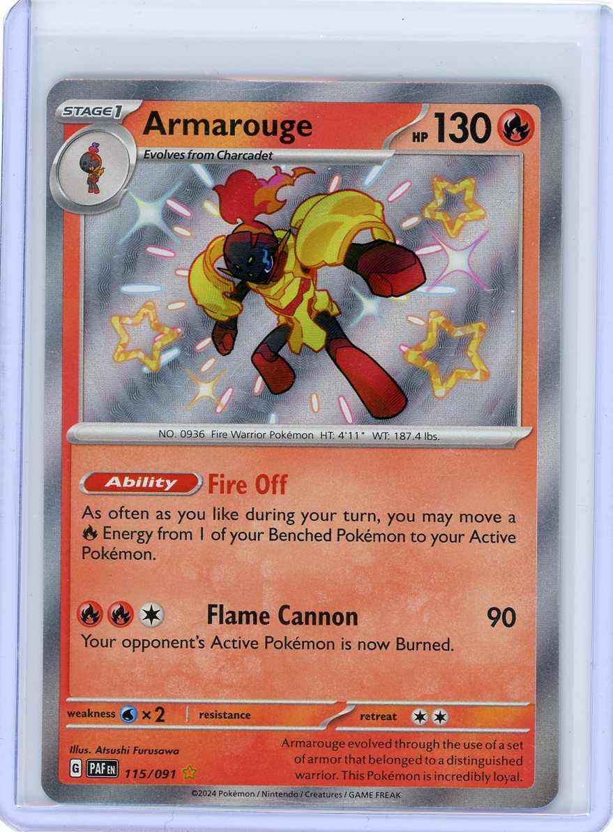 Armarouge - 115/091 - SV: Paldean Fates