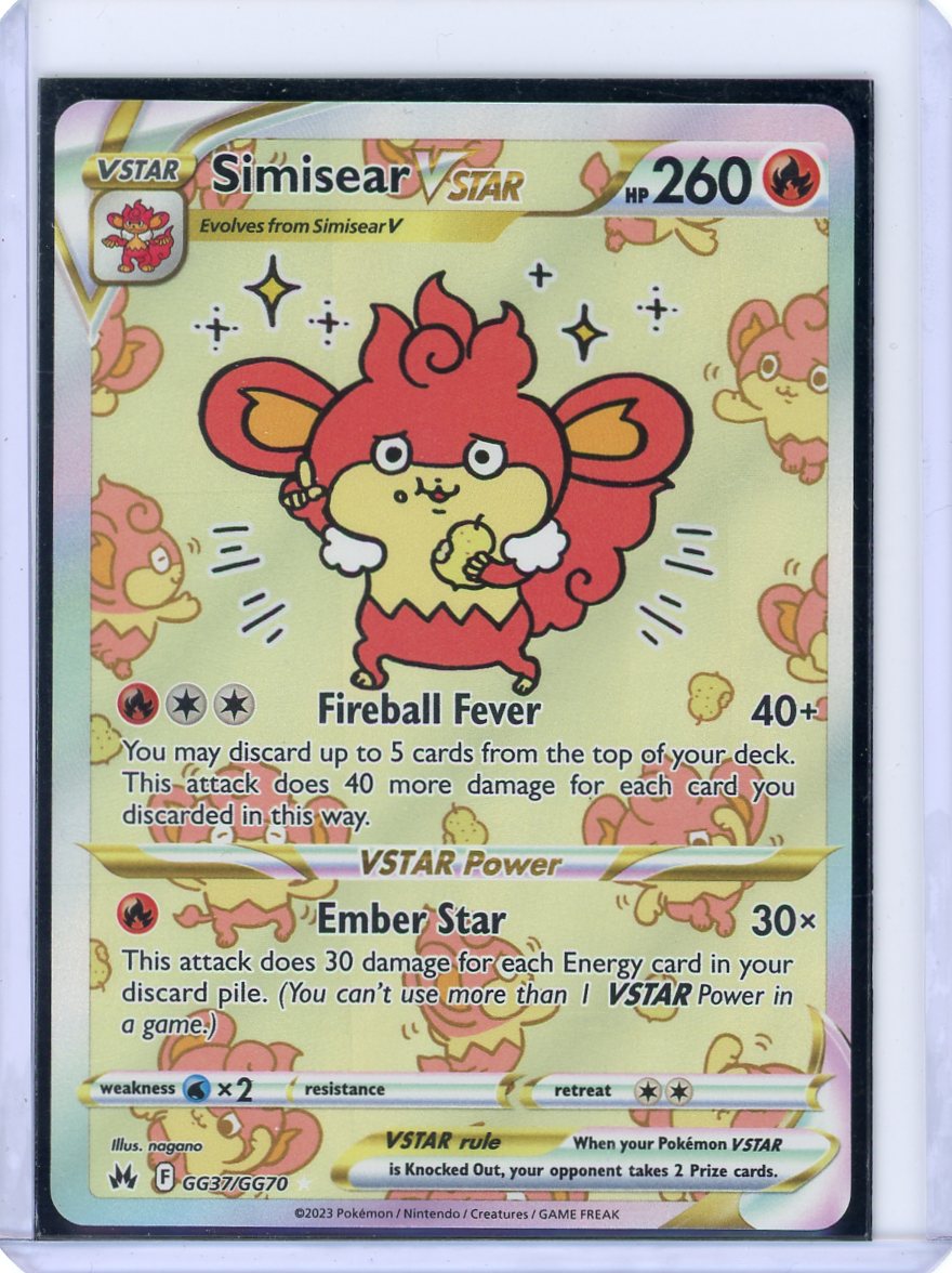 Simisear VSTAR - Crown Zenith: Galarian Gallery