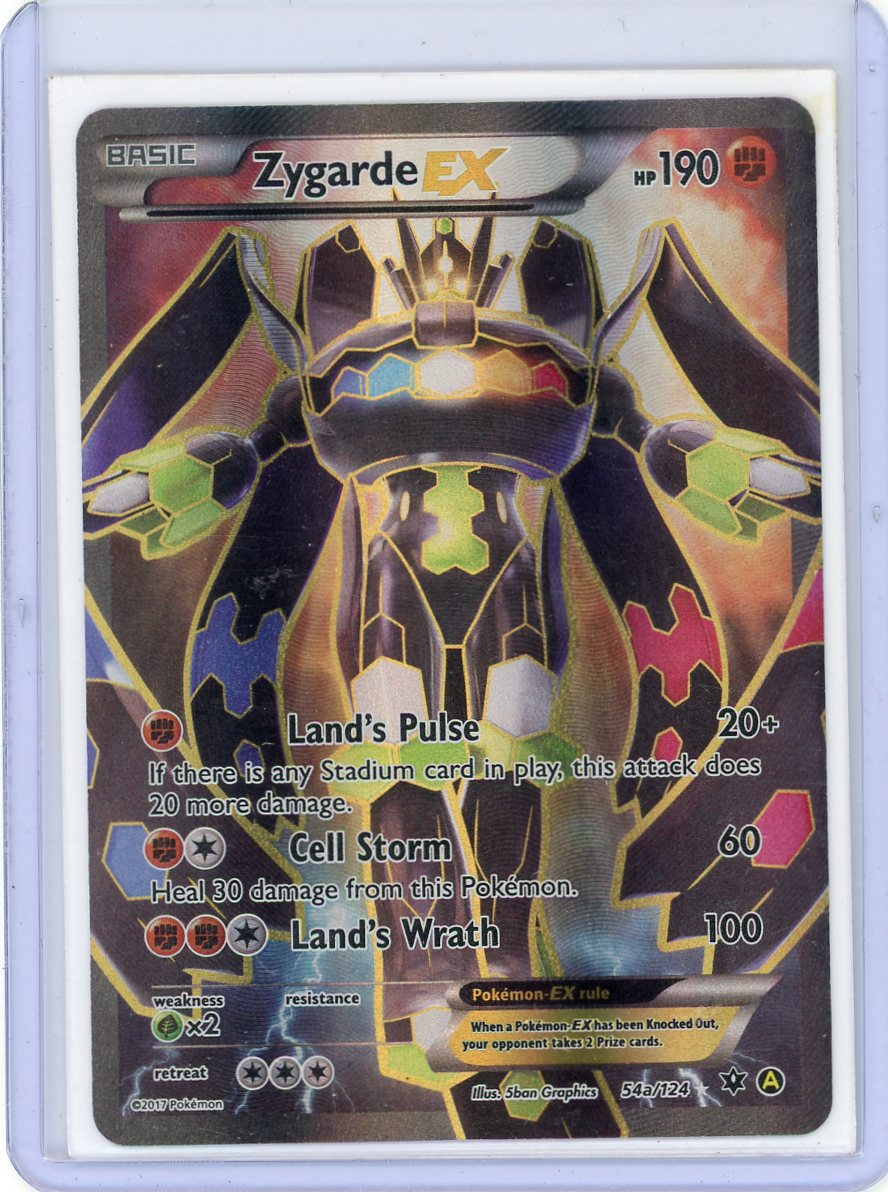 Zygarde EX - 54a/124 - Alternate Art Promos