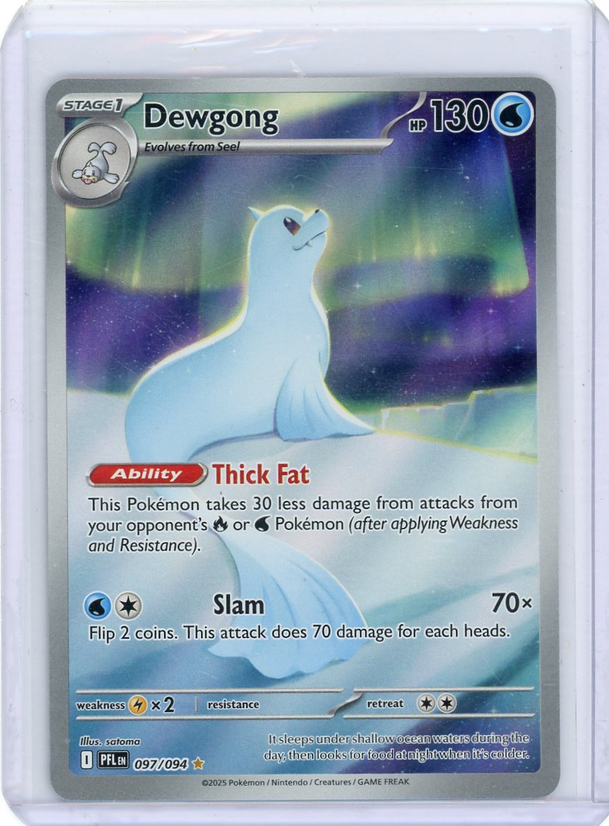 Dewgong - 097/094 - ME02: Phantasmal Flames