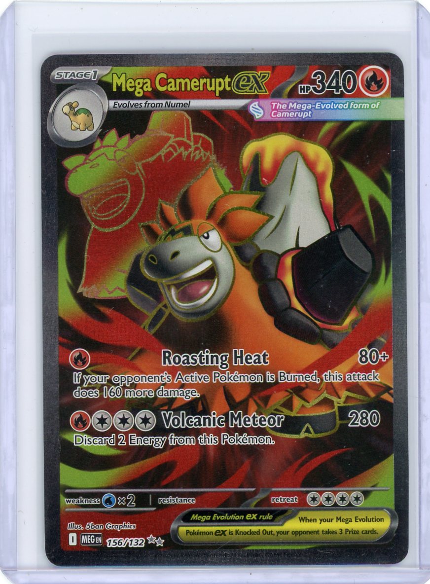 Mega Camerupt ex - 156/132 - ME01: Mega Evolution