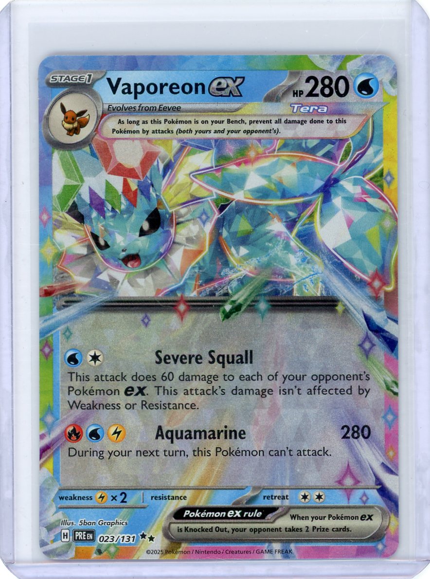 Vaporeon ex - 023/131 - SV: Prismatic Evolutions