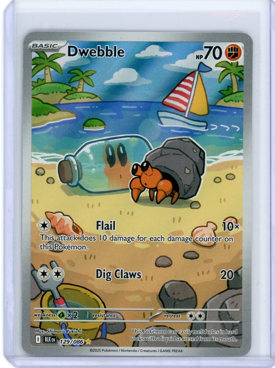 Dwebble - 129/086 - SV: Black Bolt