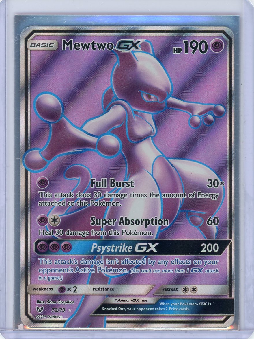 Mewtwo GX (Full Art) - Shining Legends