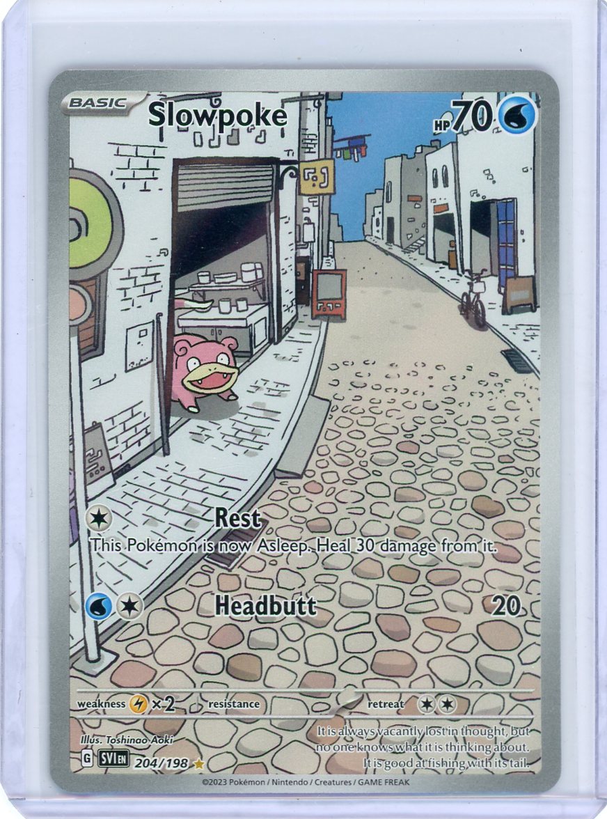 Slowpoke - 204/198 - SV01: Scarlet & Violet Base Set {LP}
