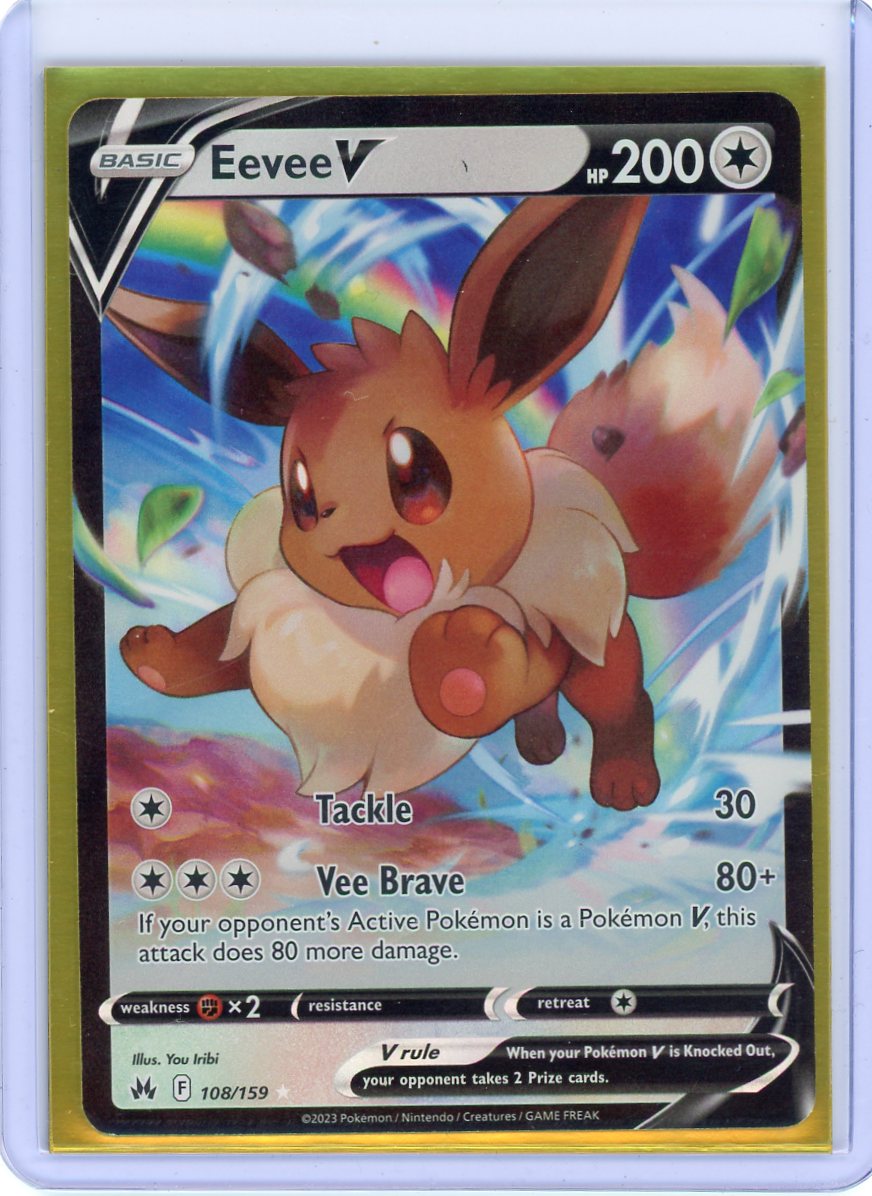 Eevee V - Crown Zenith 108/159