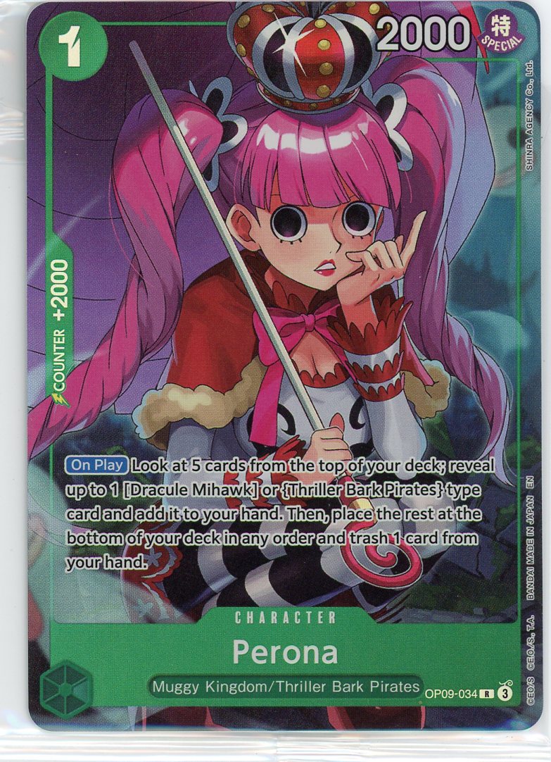 Perona (Illustration Box Vol.4) - One Piece Promotion Cards (SEALED)