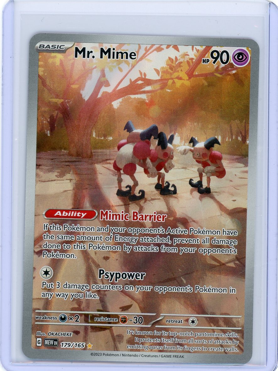 Mr. Mime - 179/165 - SV: Scarlet & Violet 151