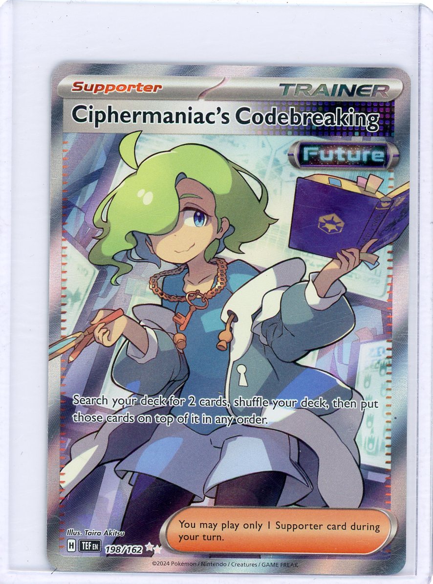 Ciphermaniac's Codebreaking - 198/162 - SV05: Temporal Forces