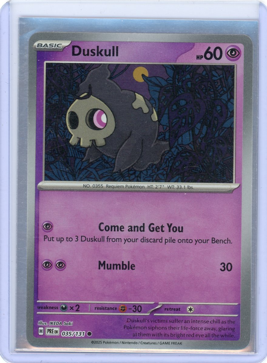 Duskull (Master Ball Pattern) - SV: Prismatic Evolutions 035/131