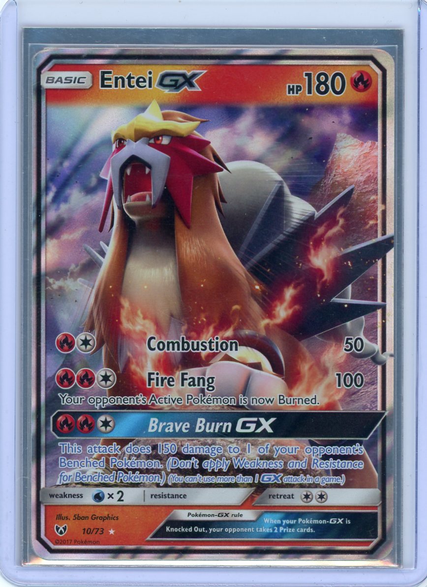 Entei GX - Shining Legends 10/73
