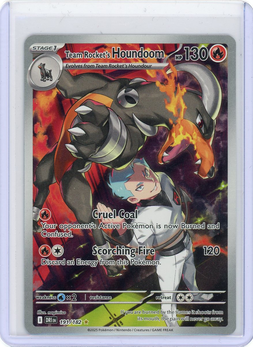 Team Rocket's Houndoom - 191/182 - SV10: Destined Rivals
