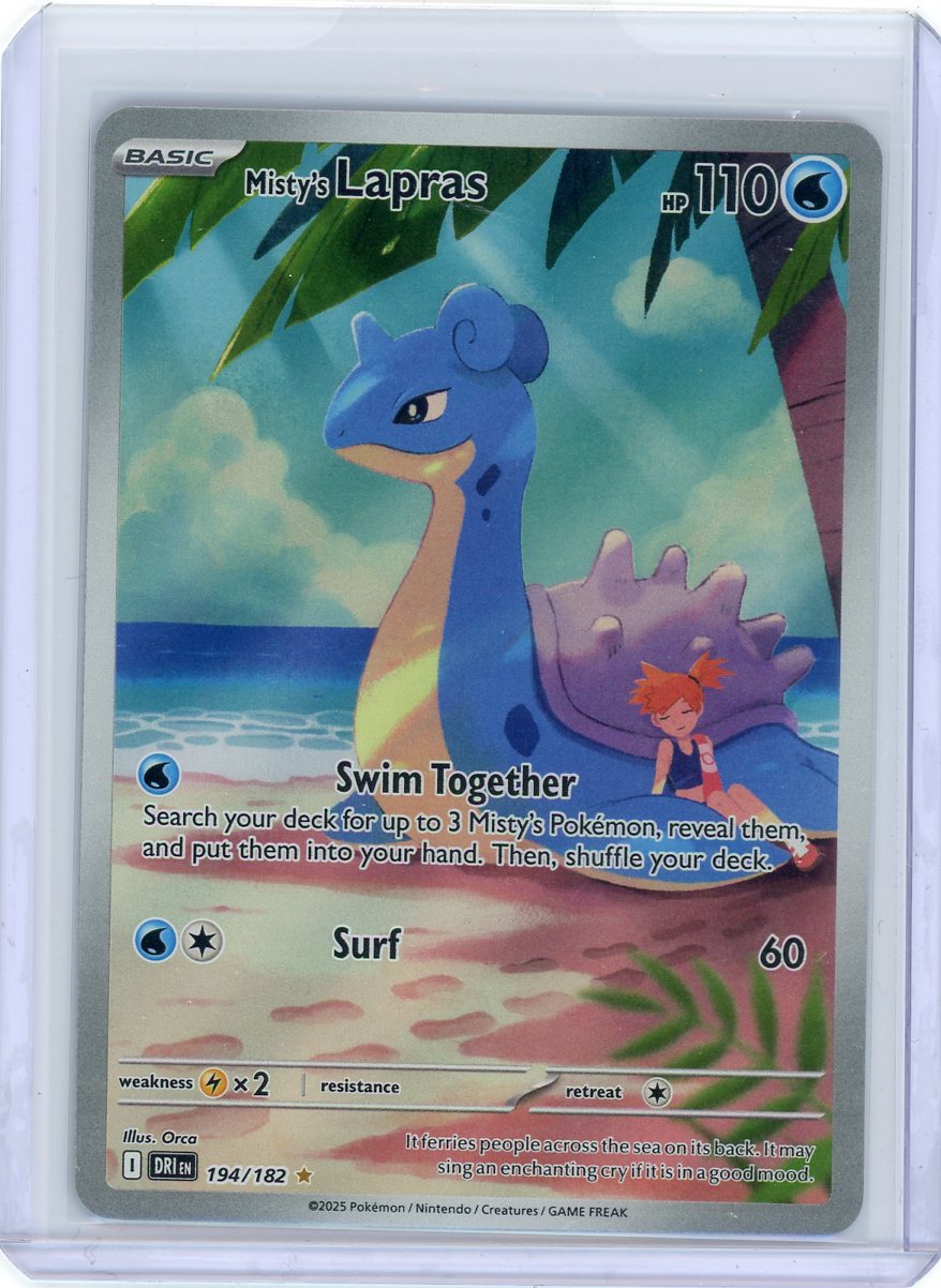 Misty's Lapras - 194/182 - SV10: Destined Rivals