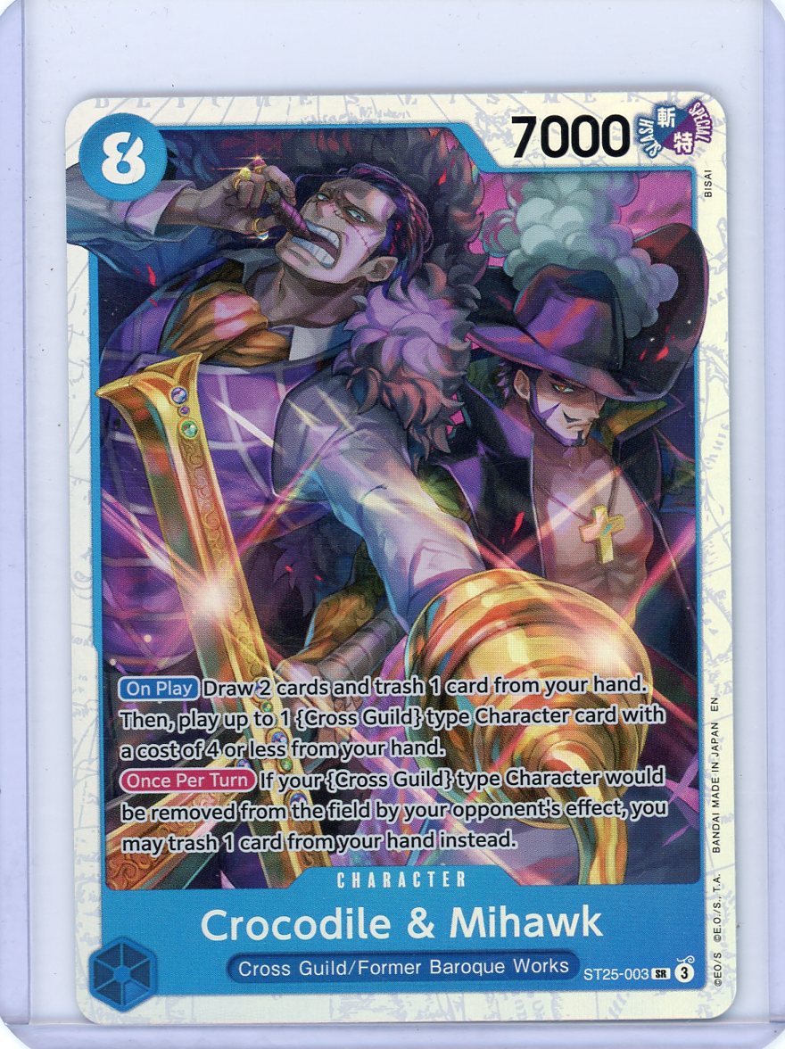 Crocodile & Mihawk - Starter Deck 25: BLUE Buggy – Hol…