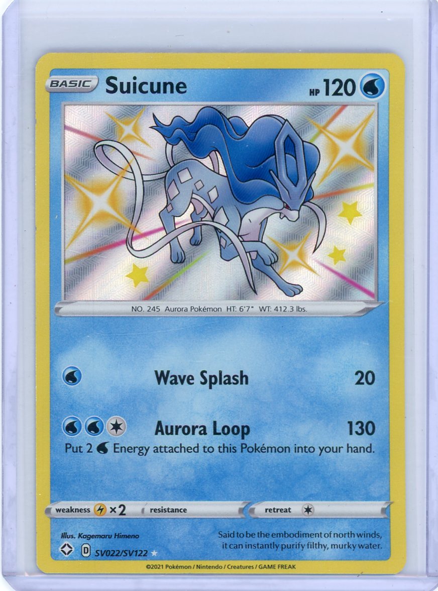 Suicune - Shining Fates: Shiny Vault