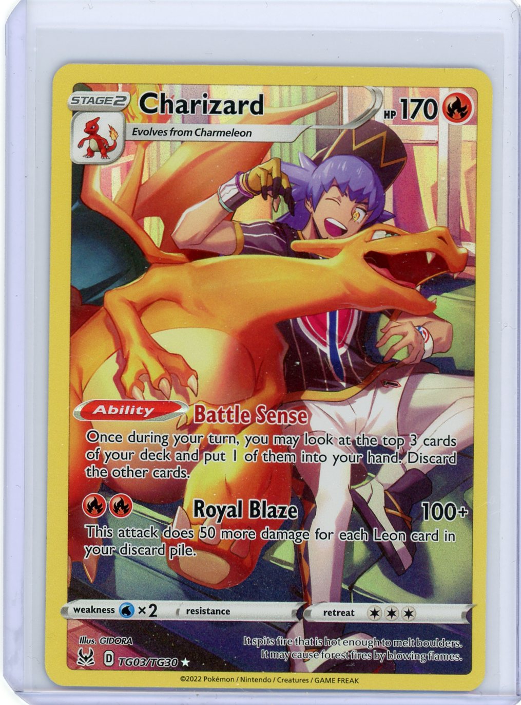 Charizard - SWSH: Lost Origin Trainer Gallery - TG03/TG30