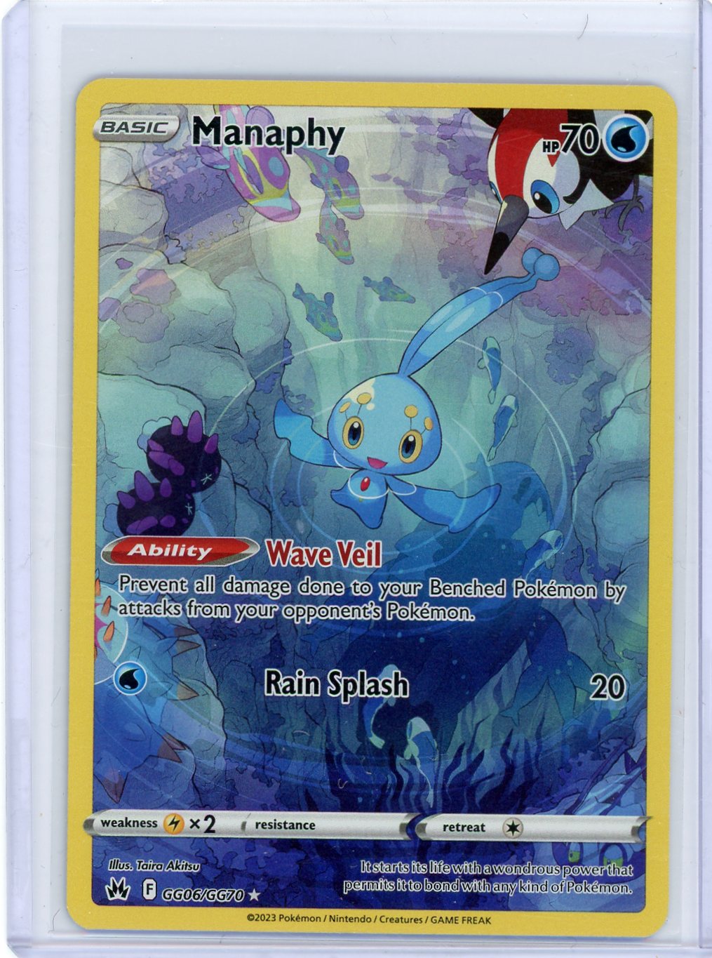 Manaphy - Crown Zenith: Galarian Gallery - GG06/GG70