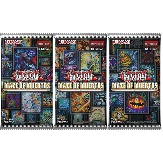 Yu-Gi-Oh: Maze of Muertos Booster Display
