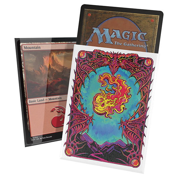 Card Sleeves: Art Sleeves- MTG- Mana Token