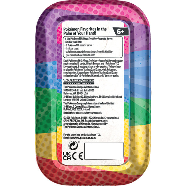 Pokémon TCG: Mega Evolution 02.5 Ascended Heroes [PRE-ORDER]