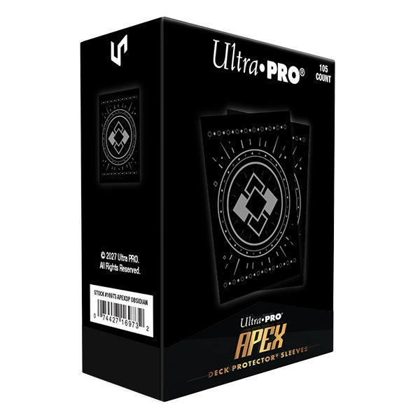 Deck Protectors: Apex- Obsidian (105ct)