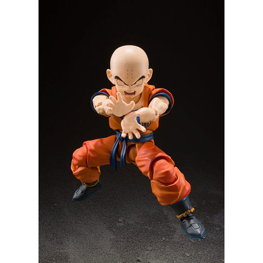 Dragon Ball Z Figure: Tamashii Nations S.H. Figuarts- Krillin - Earth's Strongest Man (Reissue)