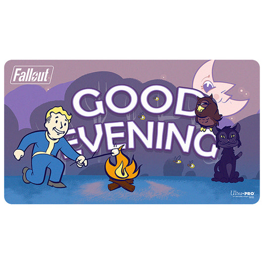 Ultra•Pro Playmat: Double-sided Fallout Vault Boy- Good Morning/Good Evening