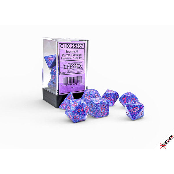 Chessex Dice Sets: Speckled Polyhedral 7ct