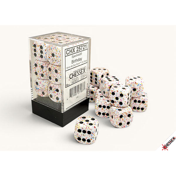 Chessex Dice Sets: Speckled 16mm d6
