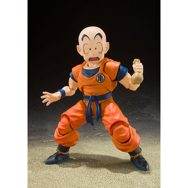 Dragon Ball Z Figure: Tamashii Nations S.H. Figuarts- Krillin - Earth's Strongest Man (Reissue)