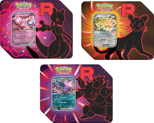 Pokémon TCG: Team Rocket Tin [Random]