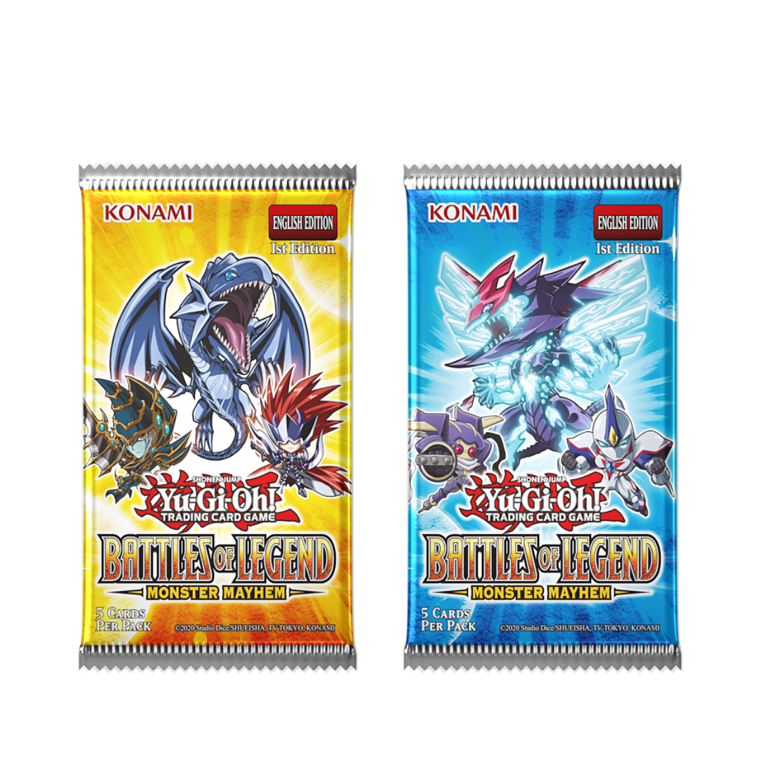 Yu-Gi-Oh: Battles of Legend- Monster Mayhem Booster Display