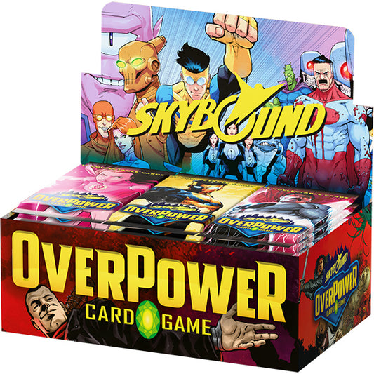OverPower CCG: Skybound- Invincible/The Walking Dead Booster Pack Display (36 Packs)