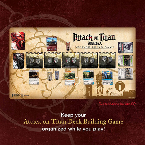 Attack on Titan Deck-Building Game Playmat