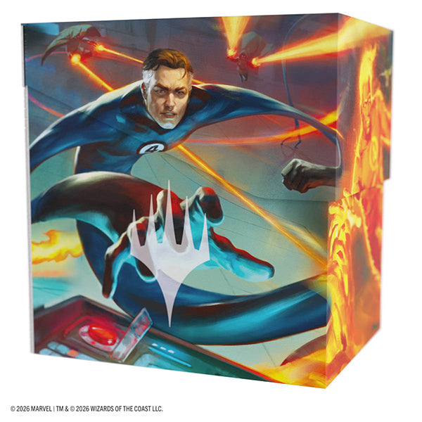 Deckbox: MTG Soft Dynacrate 100+ XL- Marvel Super Heroes- Fantastic Four Unleashed