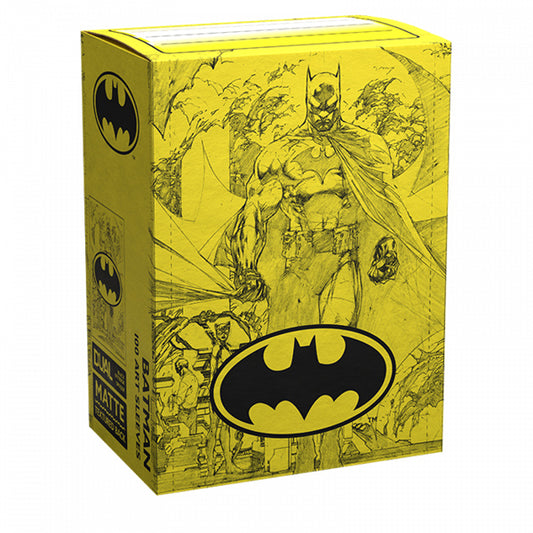 Dragon Shield Sleeves: Standard DUAL- Matte 'Batman Core' Art (100 ct.)