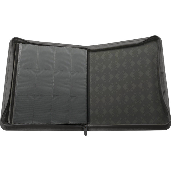 Ultra•PRO Binder: PRO 12-Pocket Premium Zippered-Obsidian