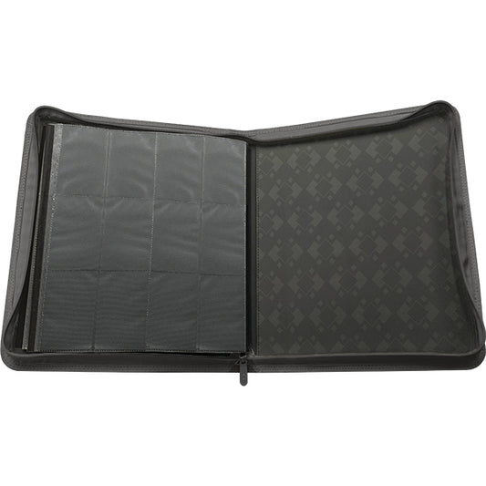 Ultra•PRO Binder: PRO 12-Pocket Premium Zippered-Obsidian