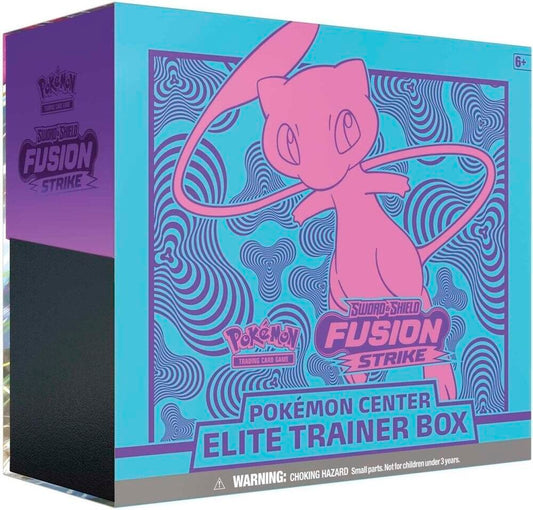 Fusion Strike Pokemon Center Elite Trainer Box (Exclusive) - SWSH08