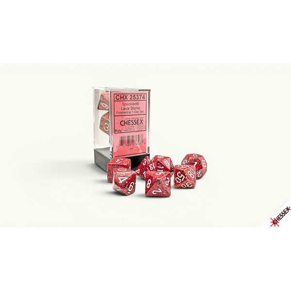 Chessex Dice Sets: Speckled Polyhedral 7ct
