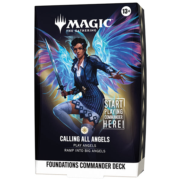 MTG: Foundations Starter Commander Deck Display (5 Decks)
