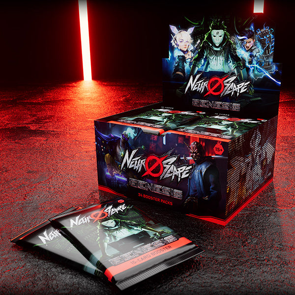 Neuroscape TCG: Genesis Unlimited Booster Display (24 Packs)